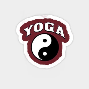 Yin Yang Yoga Sticker